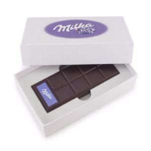 Powerbank met logo Milka