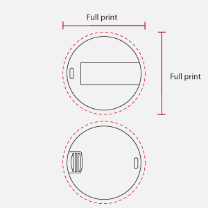 Printbaar oppervlak