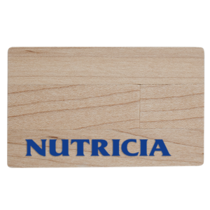 Creditcard wood