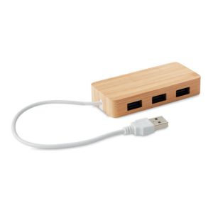 USB hub voor Bambus - Powerbank