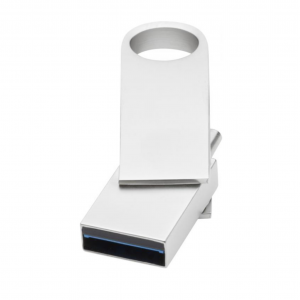 Ring | Type C USB 3.0 | ZIlver - USB-stick